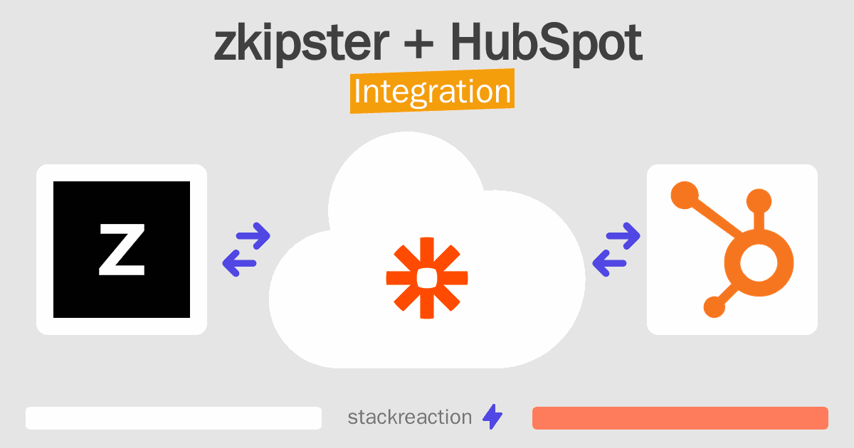 zkipster and HubSpot Integration
