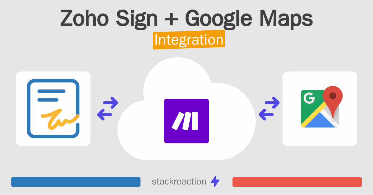 Zoho Sign and Google Maps Integration